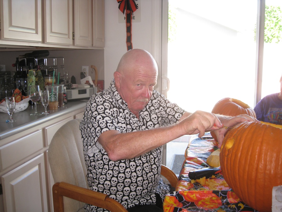 Pumpkin carving 2012