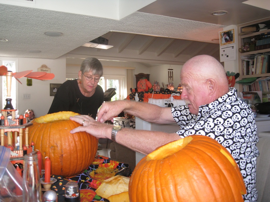 Pumpkin carving 2012