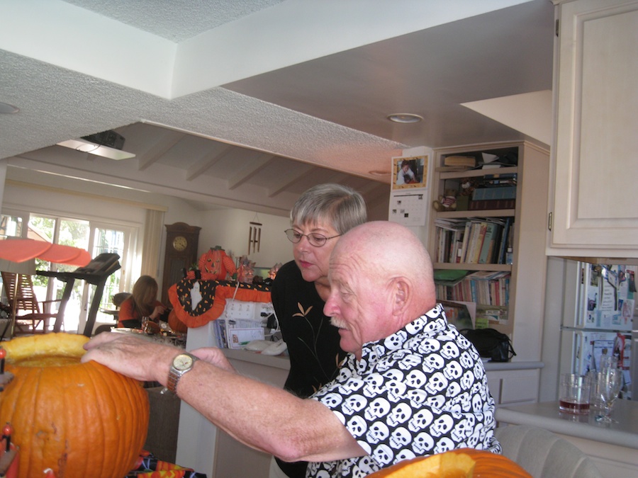 Pumpkin carving 2012