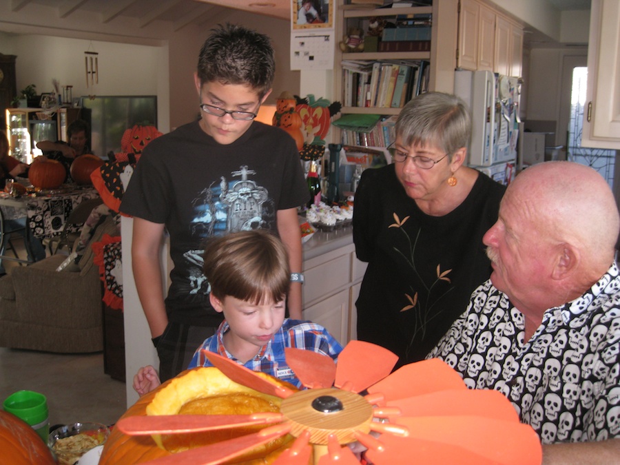 Pumpkin carving 2012