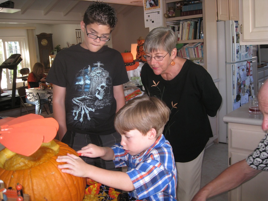 Pumpkin carving 2012