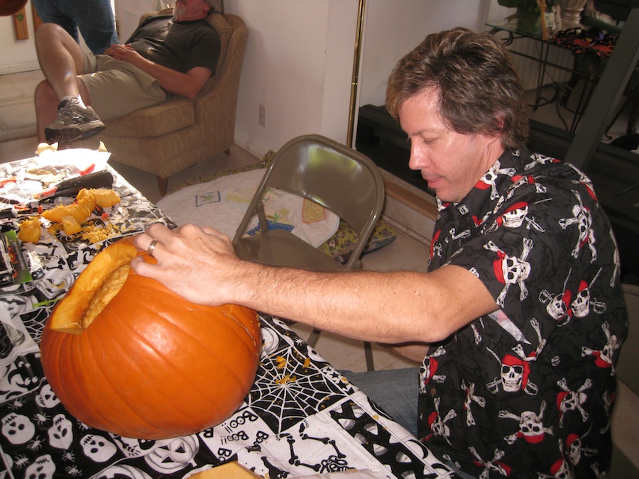 Pumpkin carving 2012