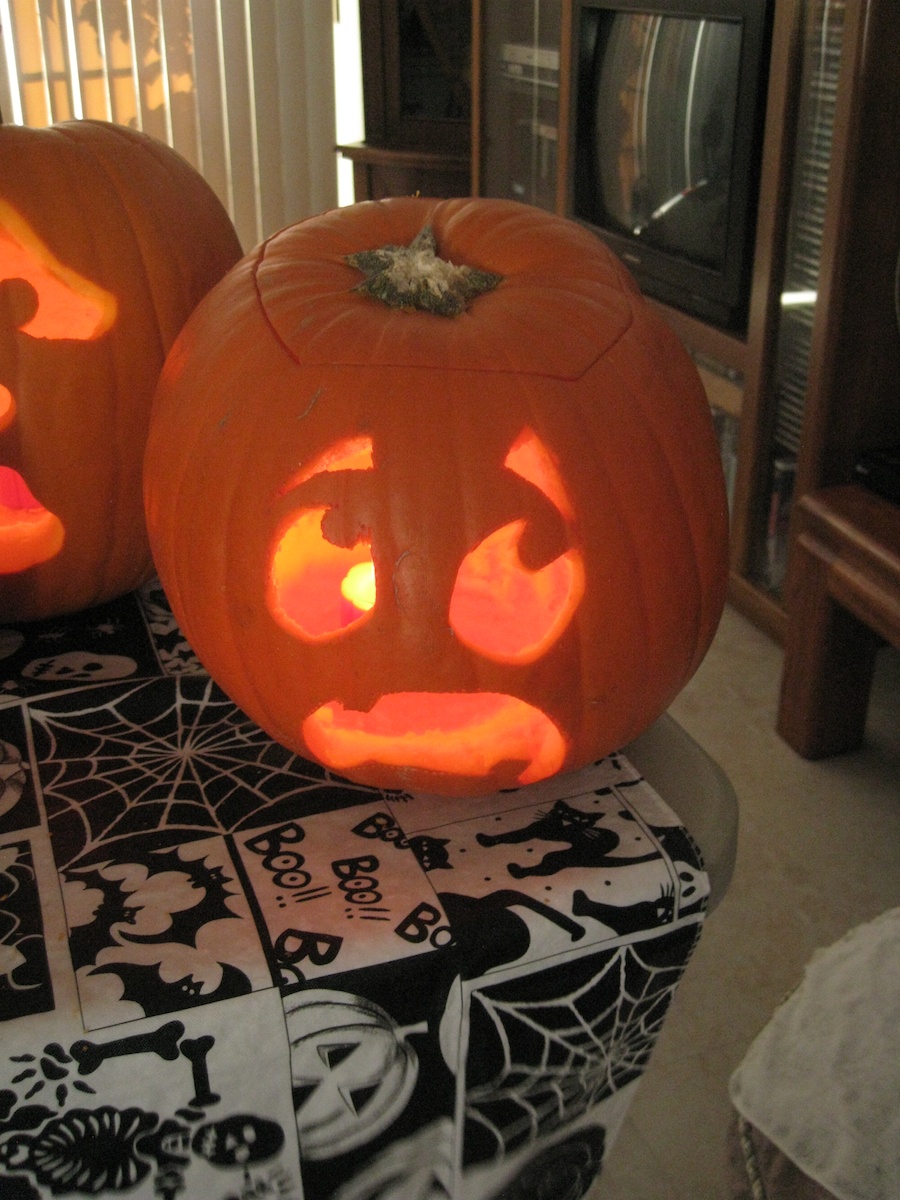 Pumpkin carving 2012