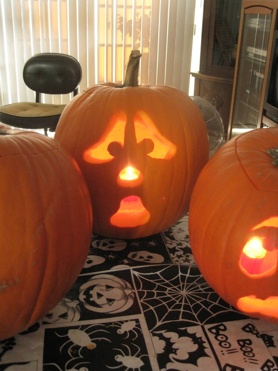 Pumpkin carving 2012