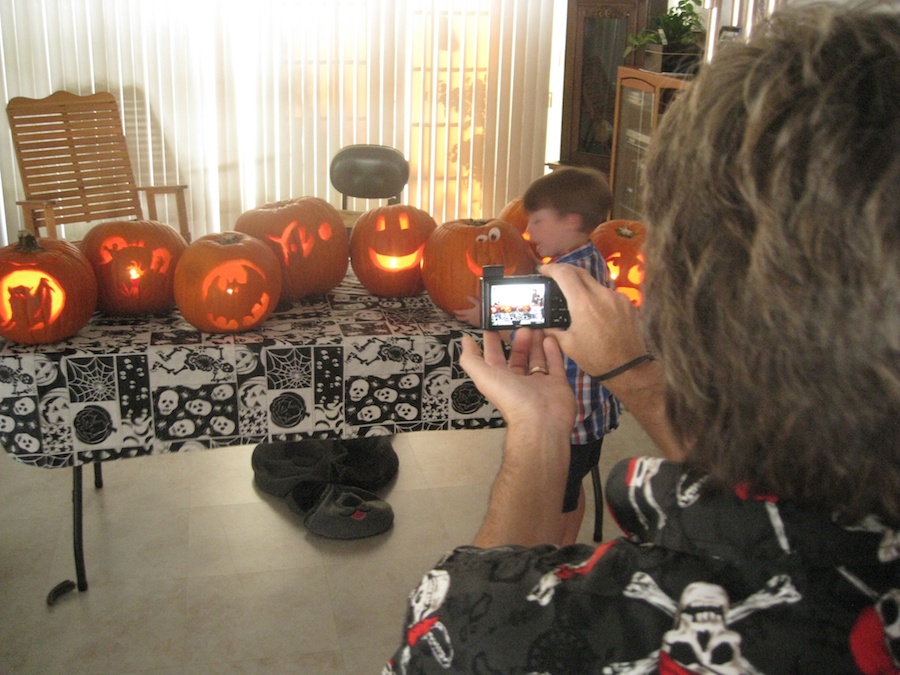 Pumpkin carving 2012