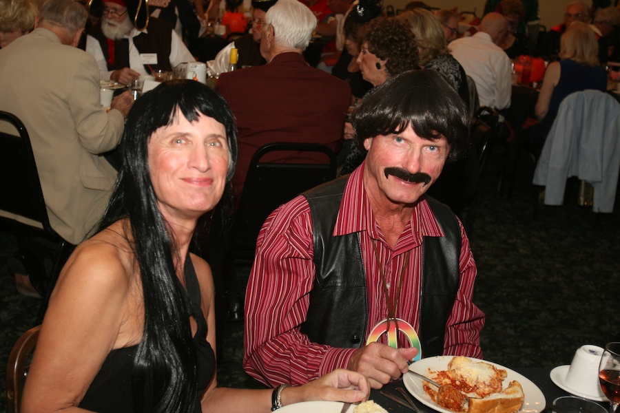 Dancing at tghe Santa Ana Elks Halloween Ball