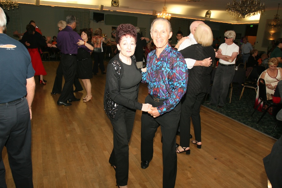 Dancing at tghe Santa Ana Elks Halloween Ball