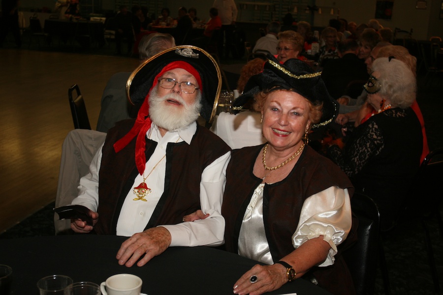 Dancing at tghe Santa Ana Elks Halloween Ball