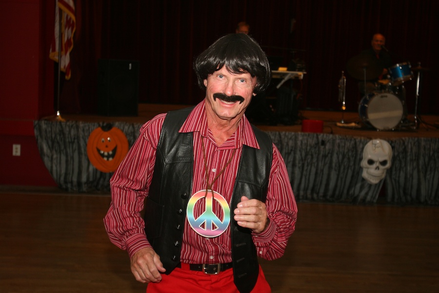 Dancing at tghe Santa Ana Elks Halloween Ball