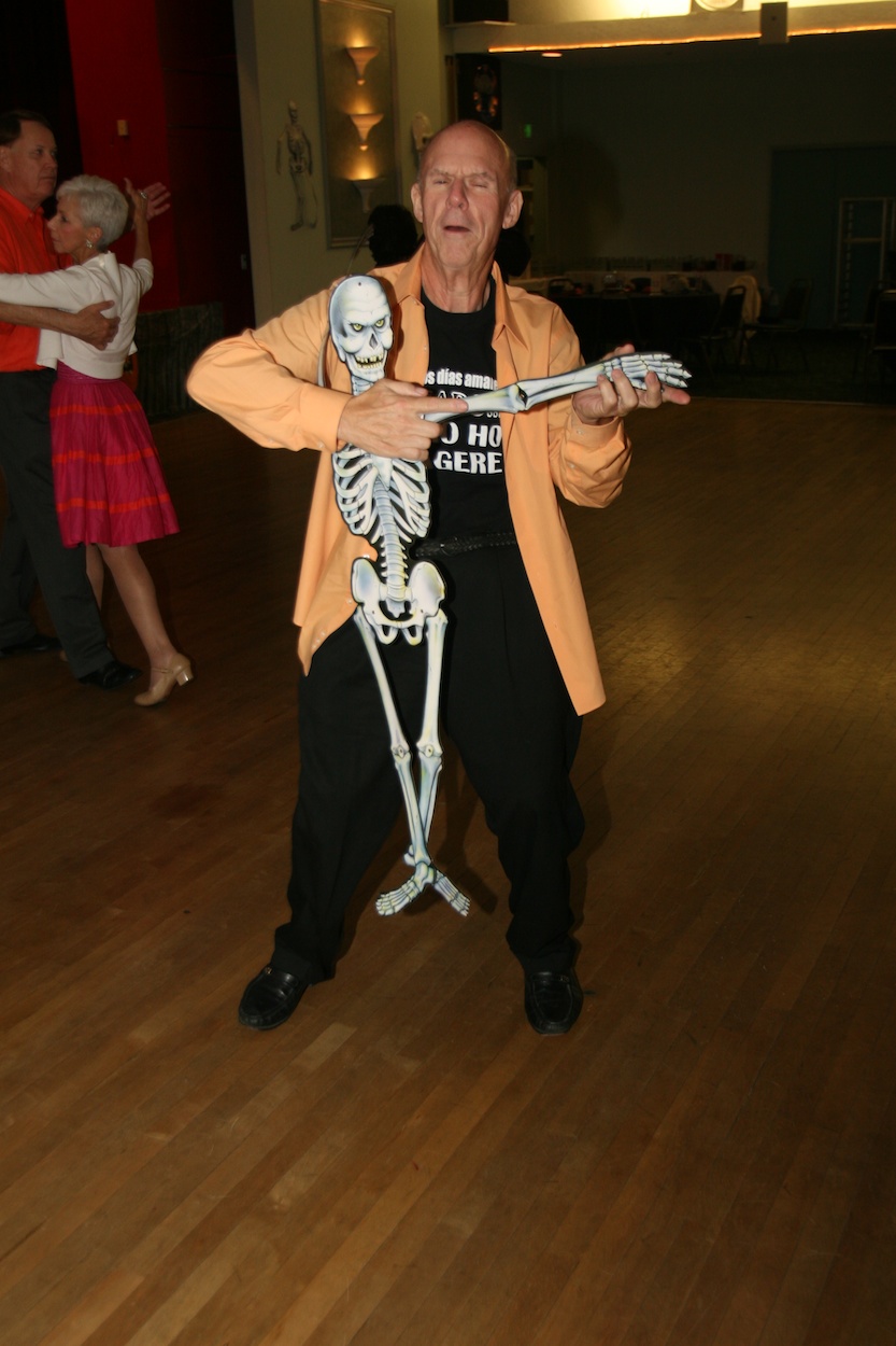 Dancing at tghe Santa Ana Elks Halloween Ball