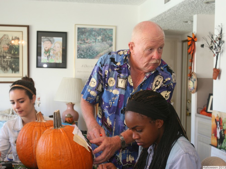 Pumpkin carving slideshow