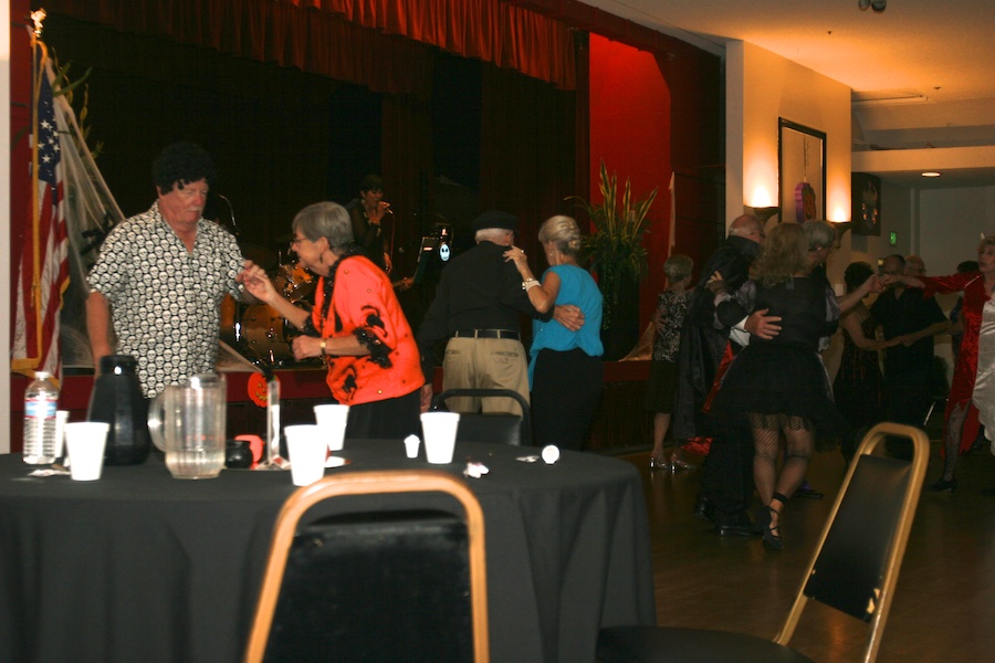 Dancing the night away at the October 26th Halloween Ball at Santa Ana Elks