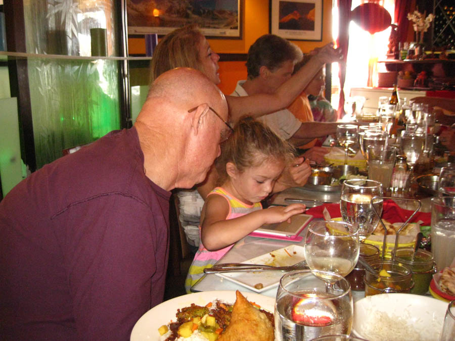 Dining in Nepal before October 2014 Pumpkin Carving begins