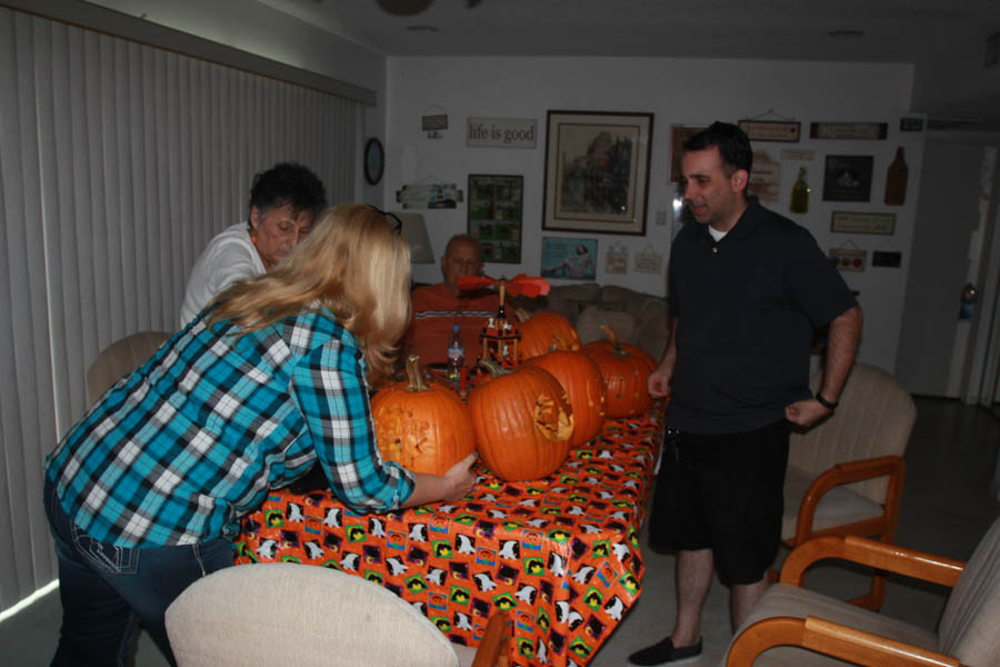 Pumpkin carving 10/25/2015