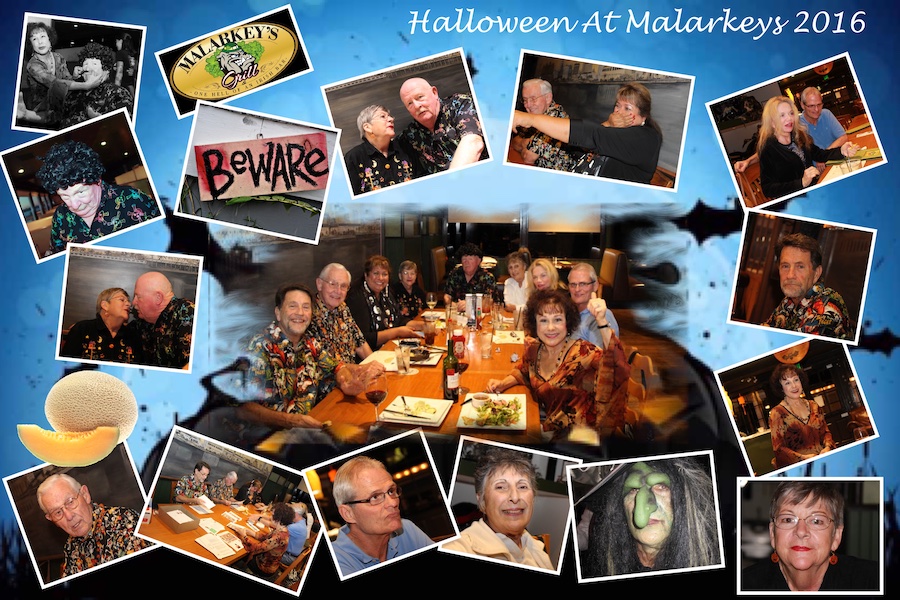 Halloween night at Malarkey's in Long Beach October 2016
