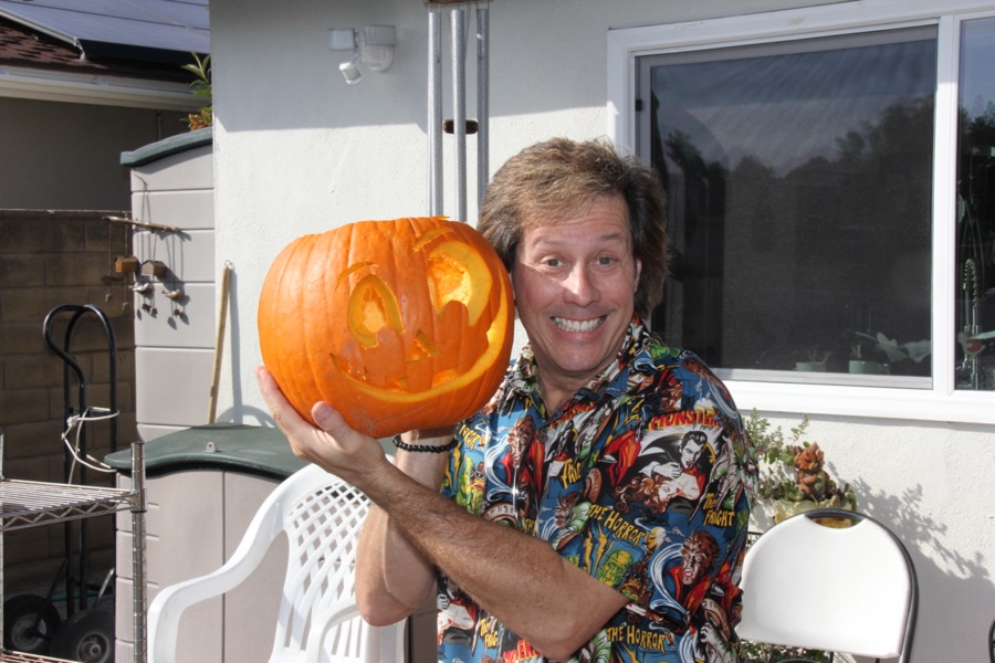 Pumpkin carving 2021 at Casa Valencia