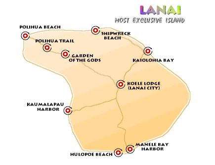 Lanai map