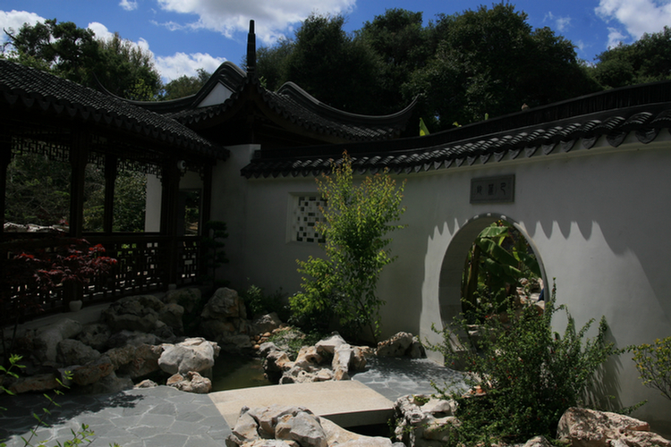 Oriental gardens at the Huntington 2009