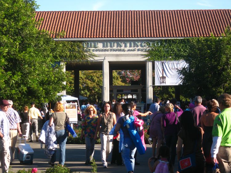 Huntington Library Members Sunday Afternoon