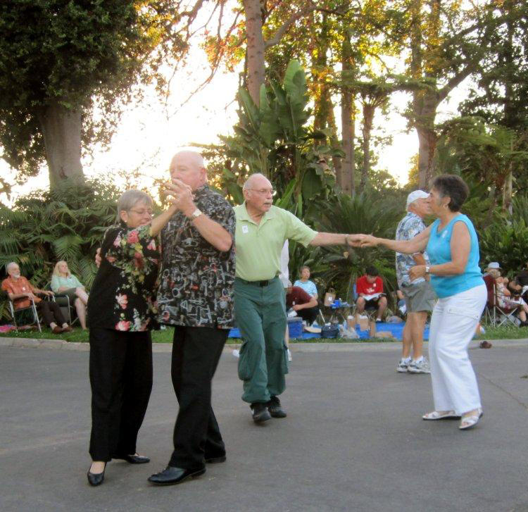 Big band afternoon at the Huntington