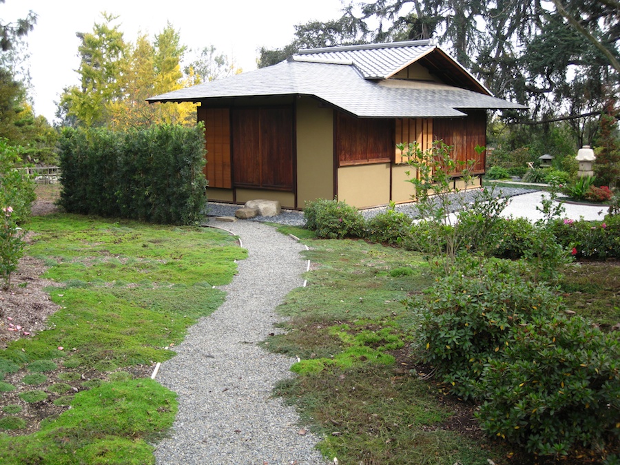 Huntington Japanese Garden visit December 2012 Members Only Day