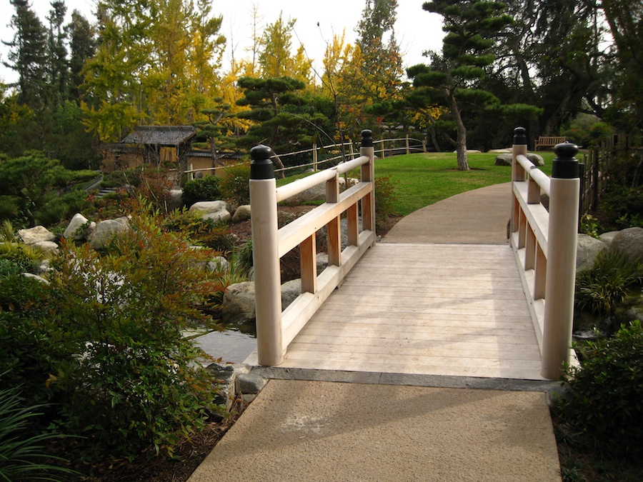 Huntington Japanese Garden visit December 2012 Members Only Day