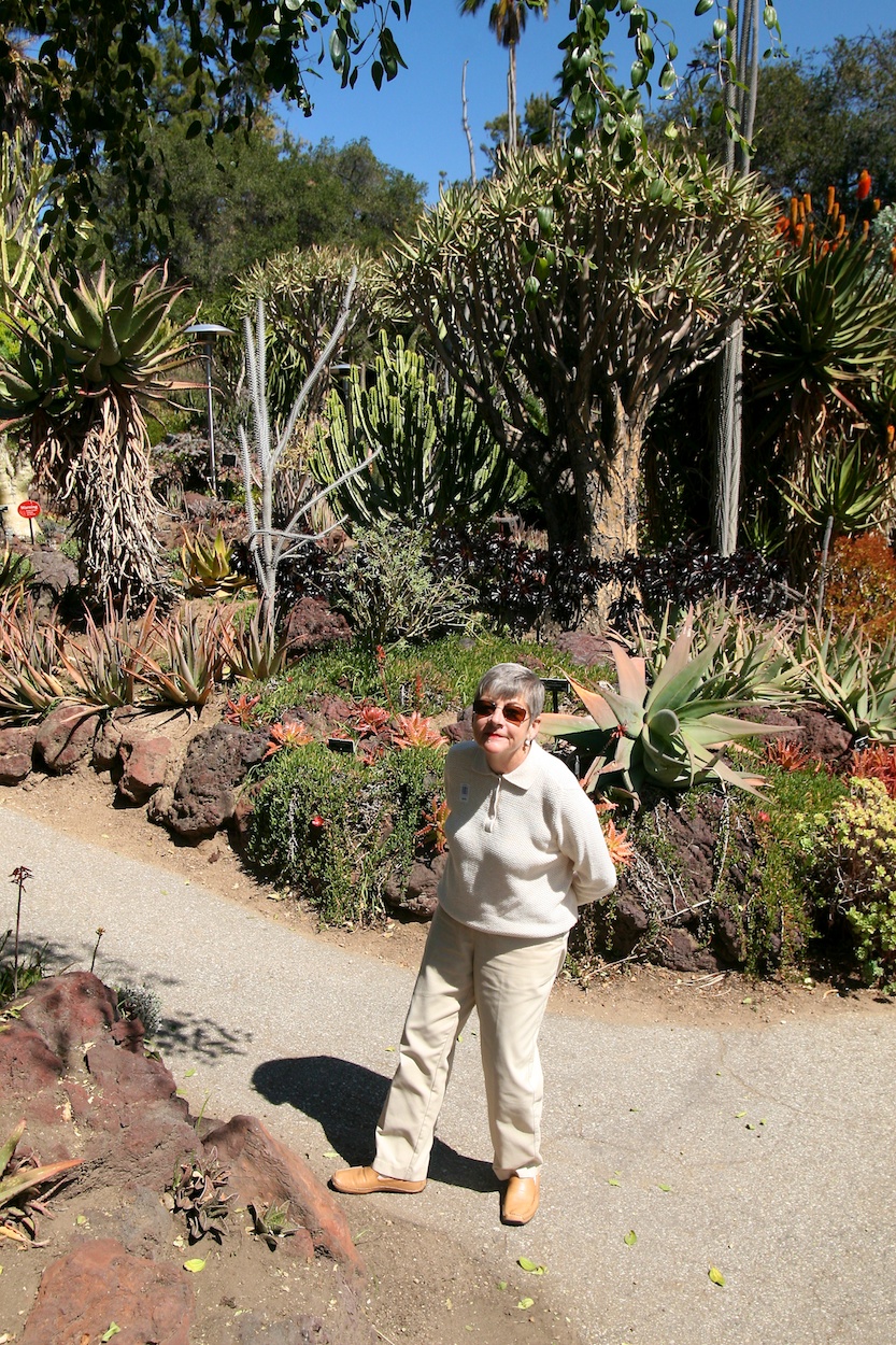 Celebrating five years retired at Huntington Gardens