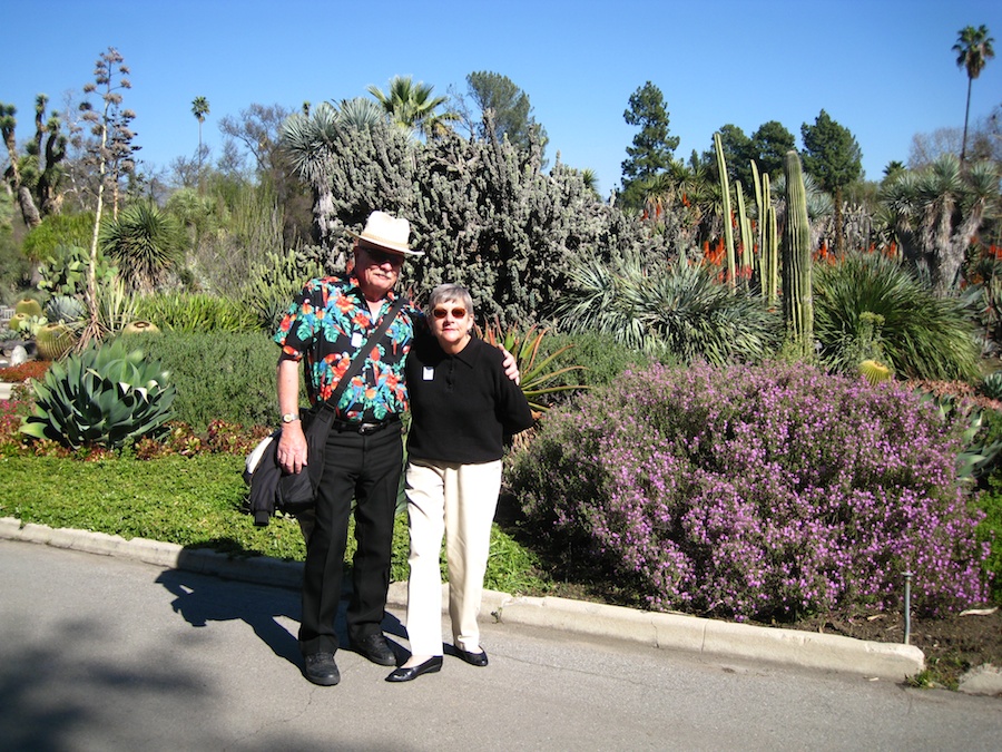 Visiting the Huntington Gardens 1/30/2013