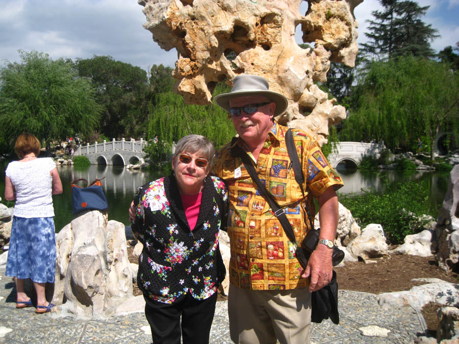 Fun times at the Huntington with Brian and Jan 3/23/2015