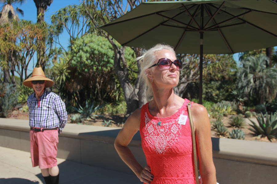 Visiting the Huntington Gardens July 13th 2015 with Charlotte and Greg