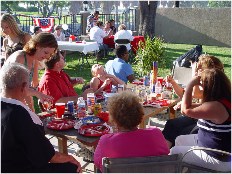 Dinner is served July 4th 2006