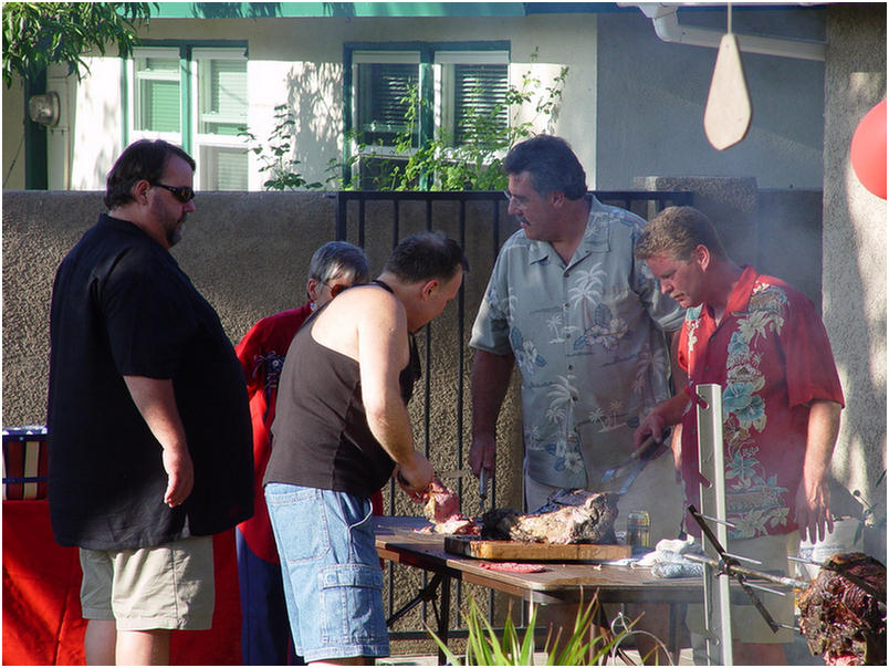 Dinner is served July 4th 2006