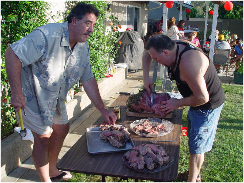 Dinner is served July 4th 2006