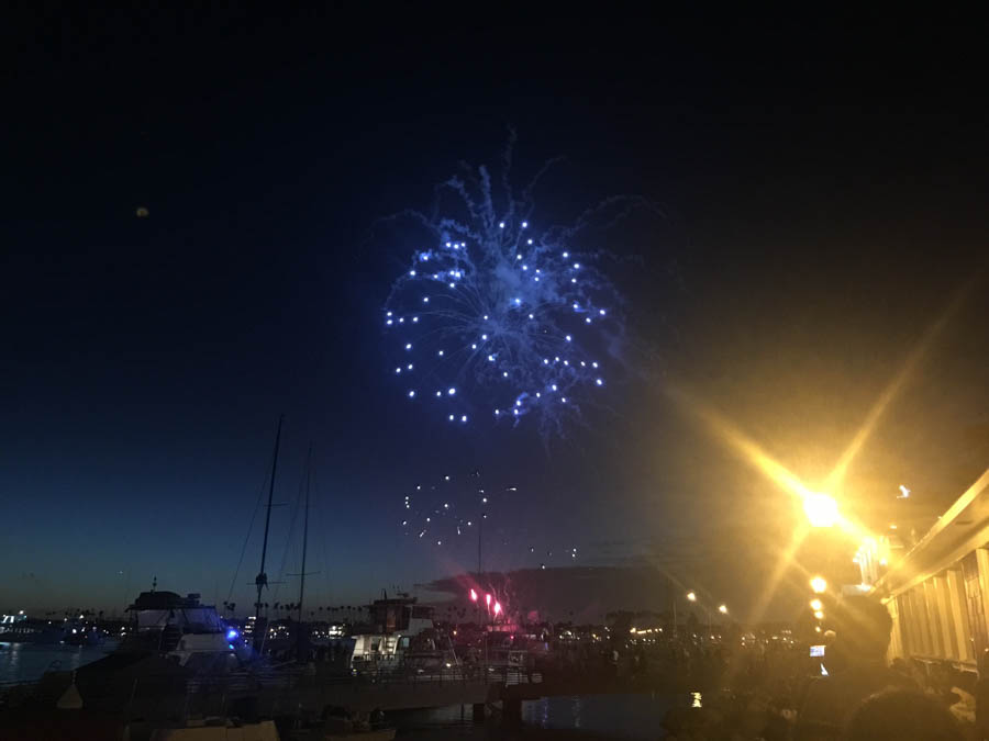 Fireworks at Malarkeys on July 3rd 2015