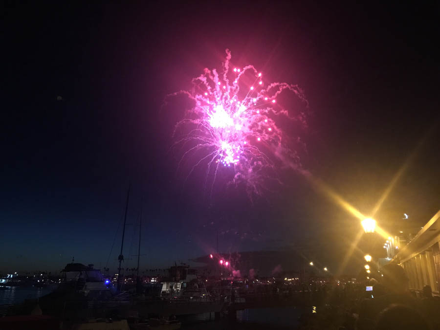 Fireworks at Malarkeys on July 3rd 2015