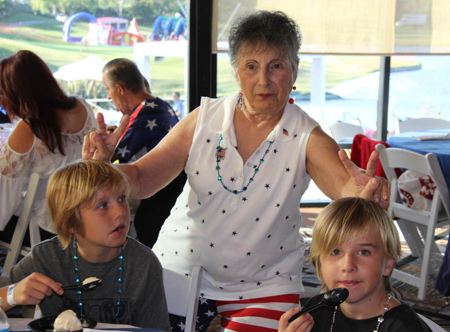 Enjoying friends and family at the Old Ranch Independence Day celebration 7/2/2017