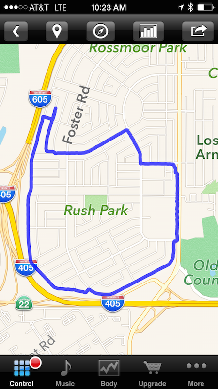 Walking in Rossmoor 7/30/2015