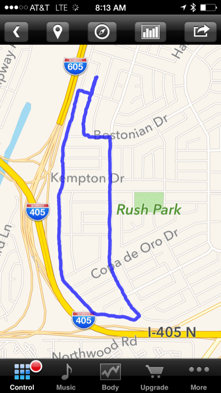 Walking in Rossmoor August 2015