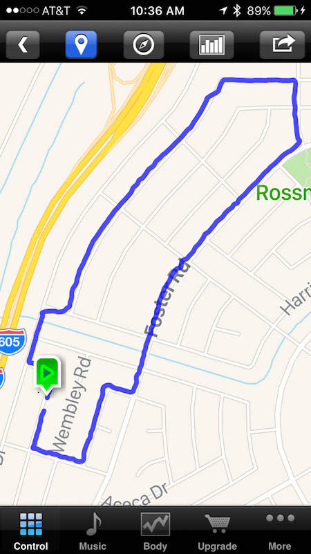 Walking in Rossmoor 4/20/2017