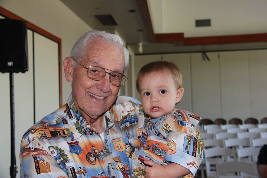 Del's 90th birthday at Old Ranch 9/27/2015