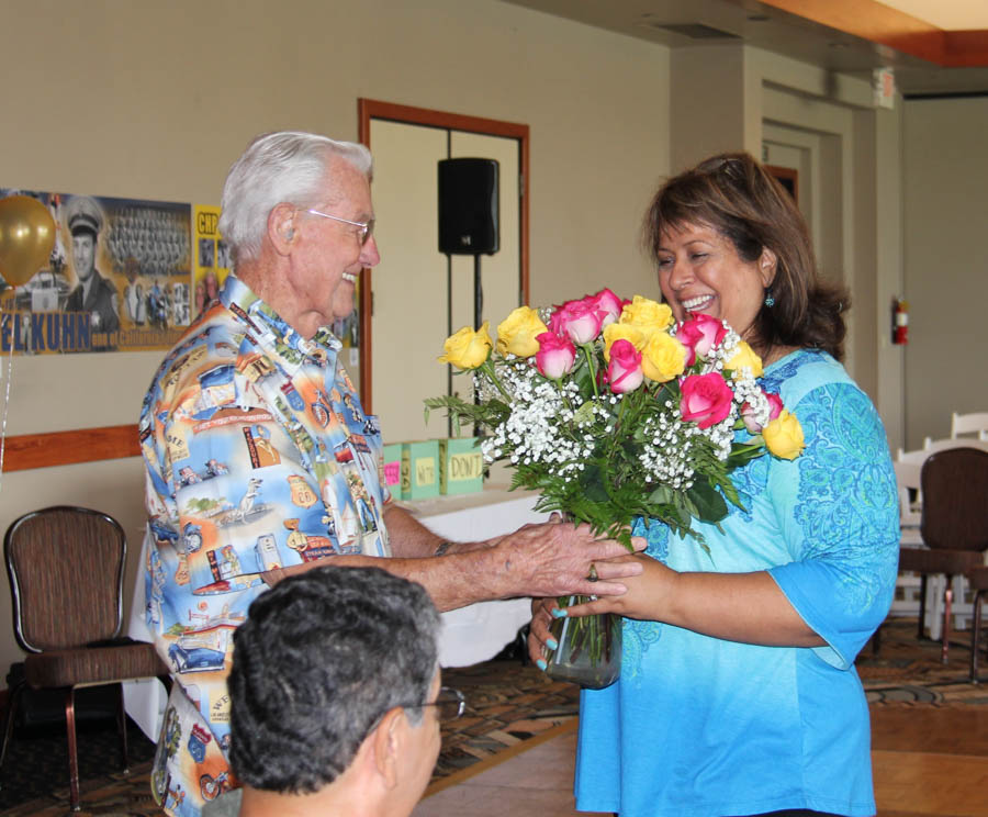 Del's 90th birthday at Old Ranch 9/27/2015