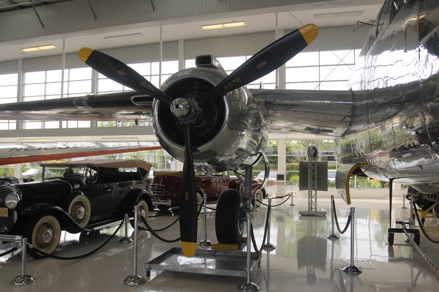 Visiting the Lyon Air Museum March 2016