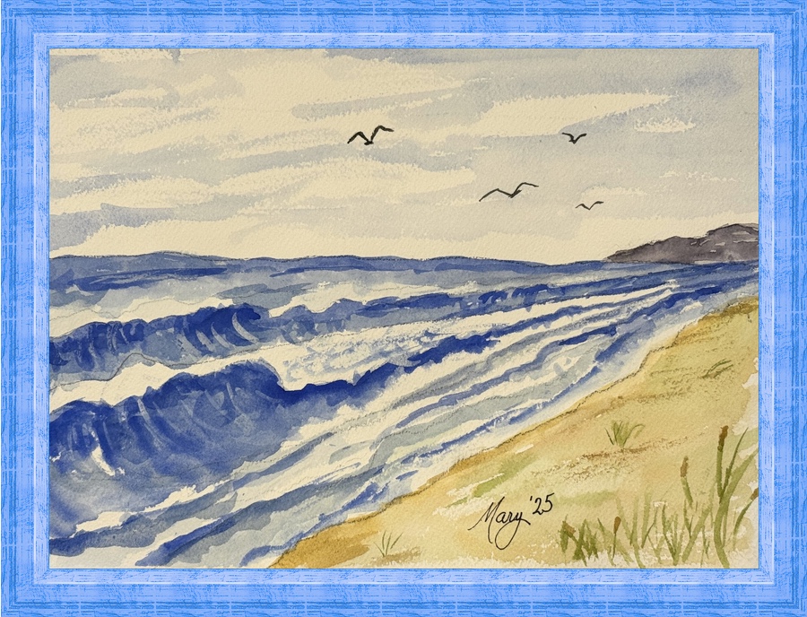Mary's watercolors