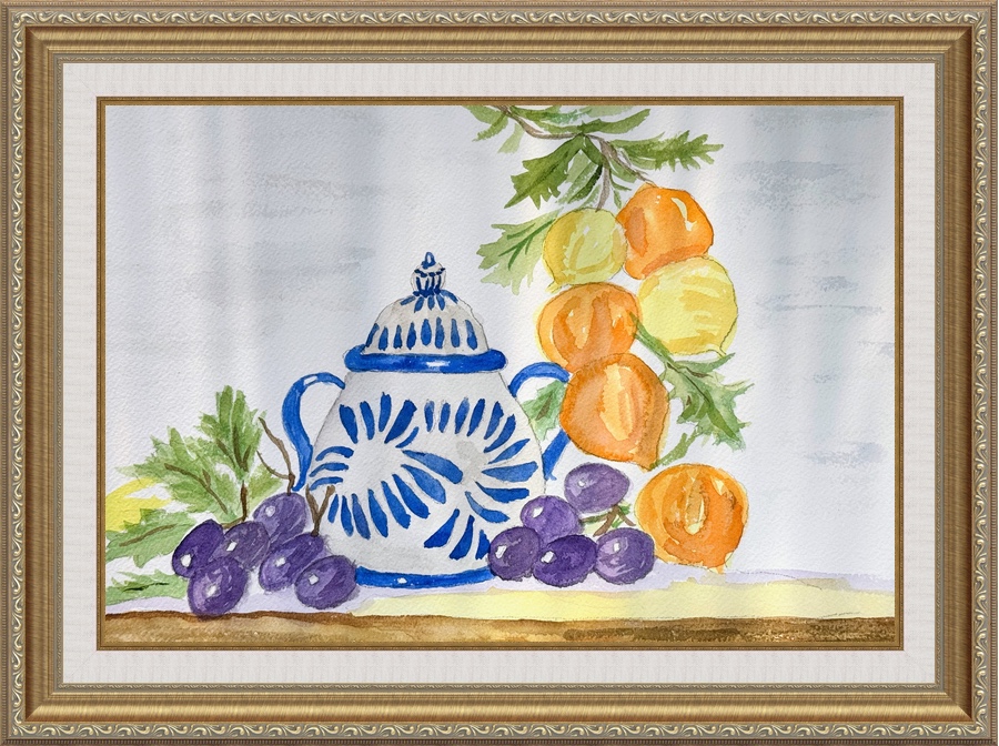 Mary's watercolors