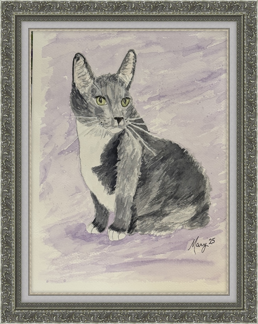 Mary's watercolors