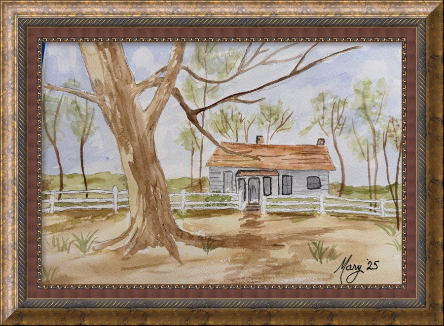 Mary's watercolors