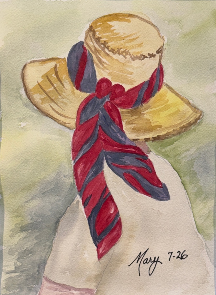 Mary's watercolors