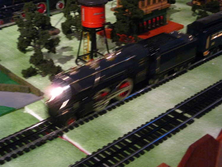 Nixon Library Trains Display 1/8/2010