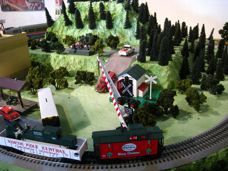 Nixon Library Trains Display 1/8/2010