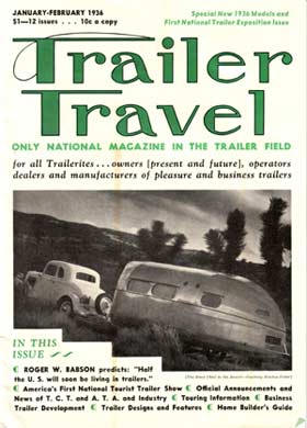 Trailer Travel Magazing 1936